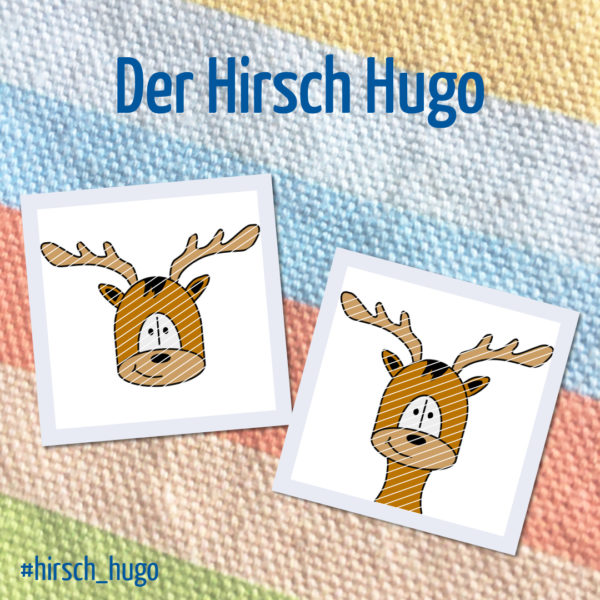 Produktbild Plotterdatei Hirsch Hugo