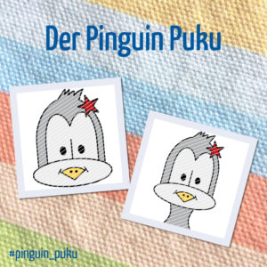 Produktbild Plotterdatei Pinguin Puku