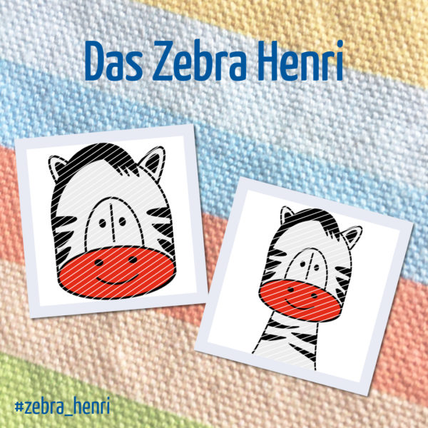 Produktbild Plotterdatei Zebra Henri