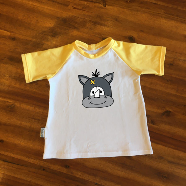 SturKnopf T-Shirt Beispiel Nashorn Luis